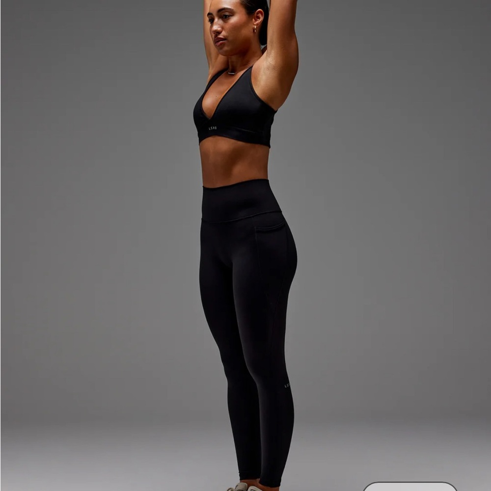 LSKD Fusion Full Length Leggings With Pockets Size M